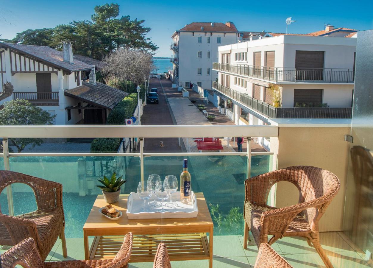 Ferienwohnung Pause Moulleau - Terrasse Et Parking Coeur Moulleau Arcachon Exterior foto